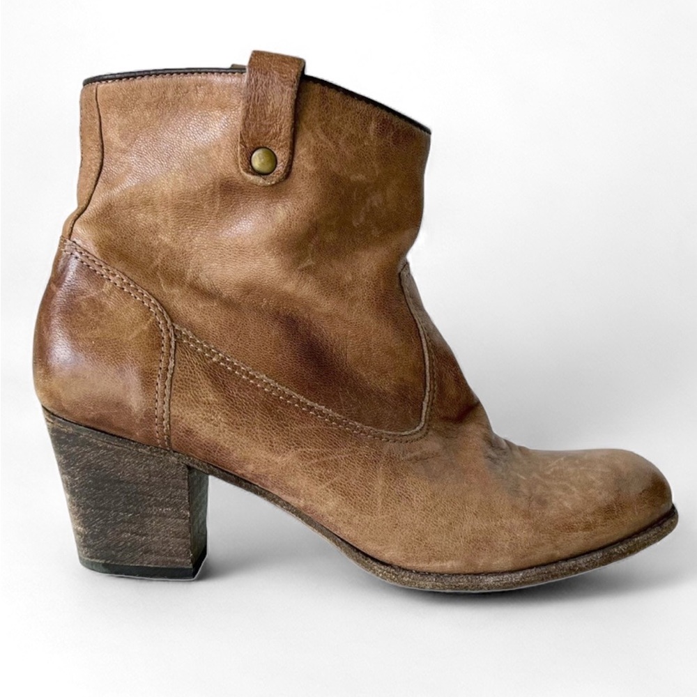 n.d.c. Santa Monica Leather Slouch Western Bootie | 38